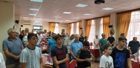 Ανεπίσημος Αγιασμός στην Σχολή Βυζαντινής Μουσικής, 12/9/2019